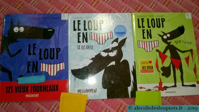 Les loup en slip