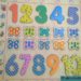 Puzzle chiffres et couleurs à la médiathèque