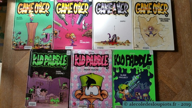 Game Over et Kid Paddle