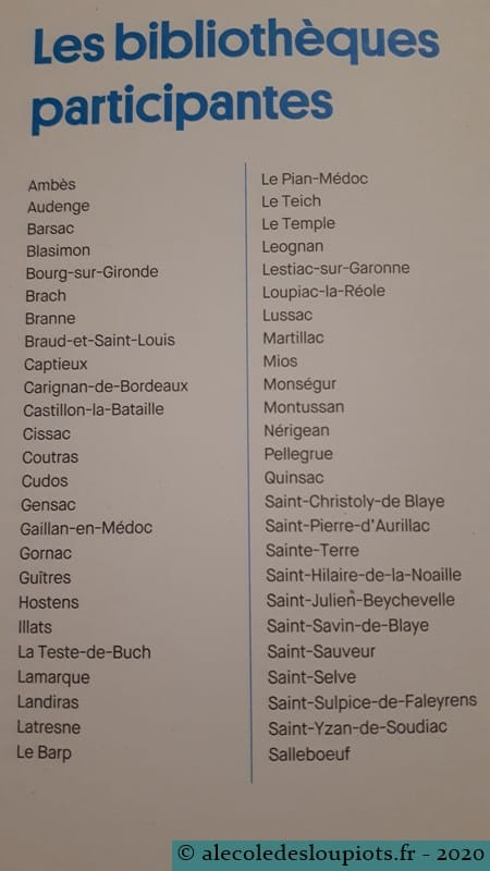 Lire élire 2020 - bibliothèques