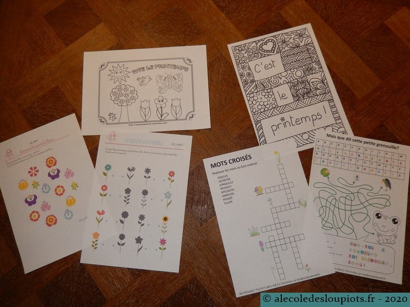 Au fil des semaines… Semaine 23 | A l'école des loupiots